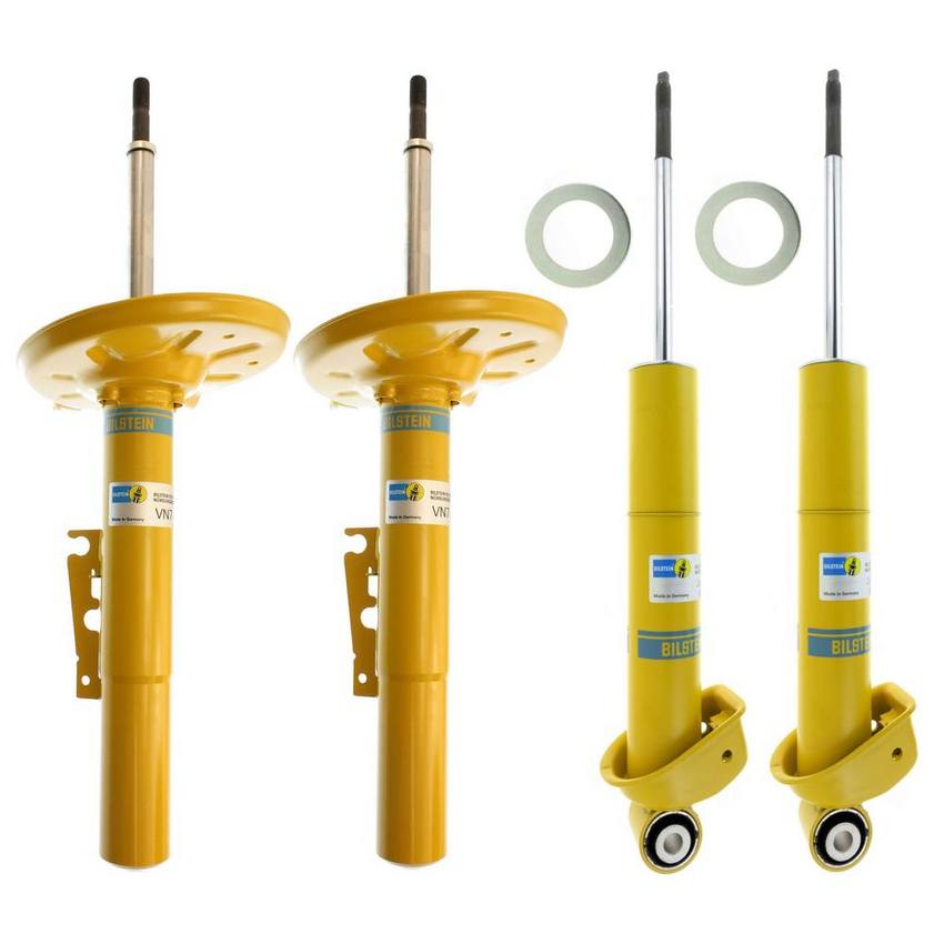 Porsche Suspension Strut and Shock Absorber Assembly Kit - Front and Rear (B6 Performance) 99634304141 - Bilstein 3801757KIT